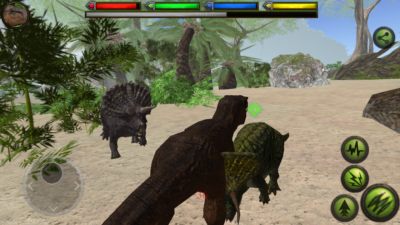 Скачать игру симулятор мира динозавров