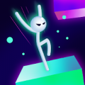 Glow Up Stickman Jump