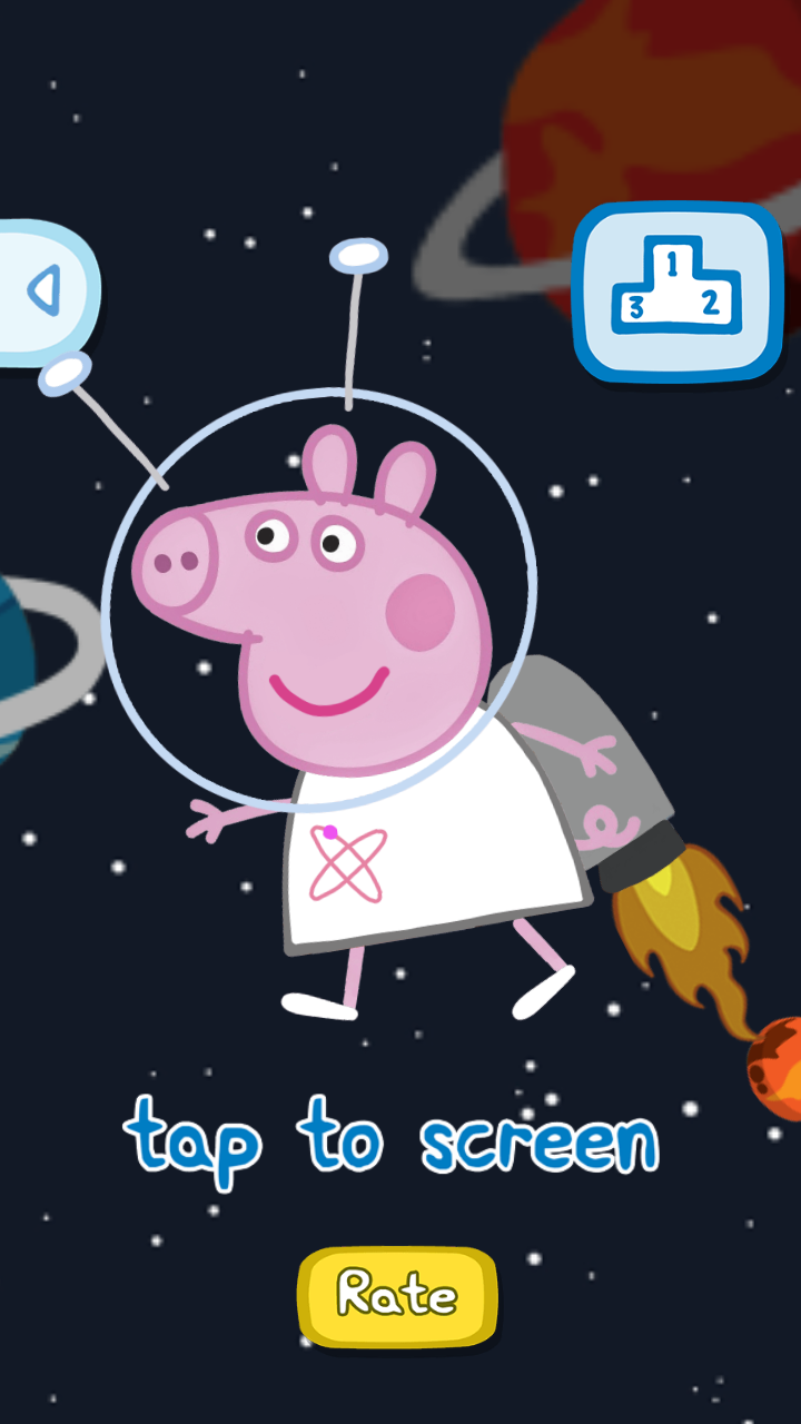 Скачать игру Peppa Space game PRO на андроид - APKMEN