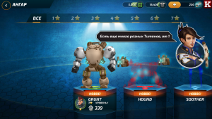 Улучшаем роботов в игре Forge of Titans Mech Wars