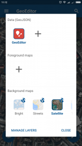 GeoEditor for MapTiler данные из разных типов карт