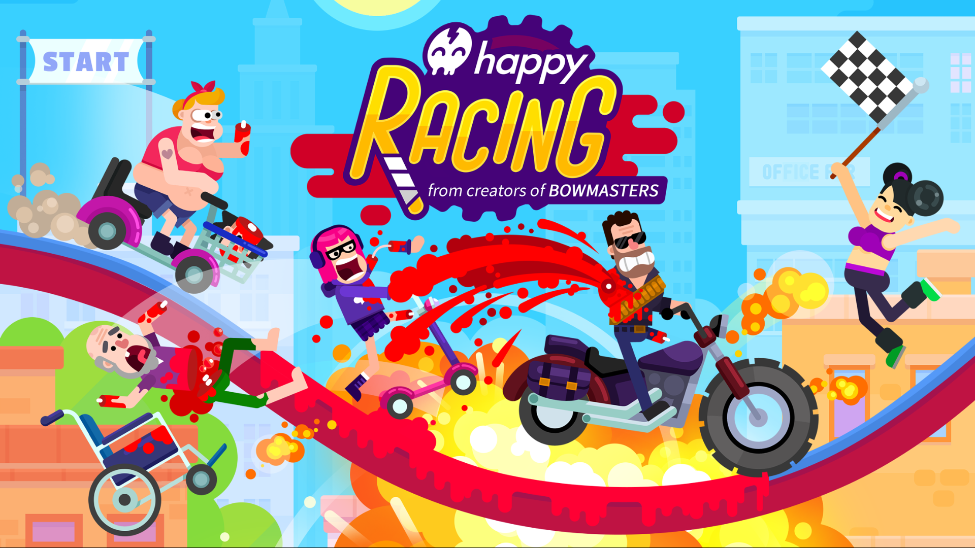 Скачать Happy Racing для Андроид - APKMEN