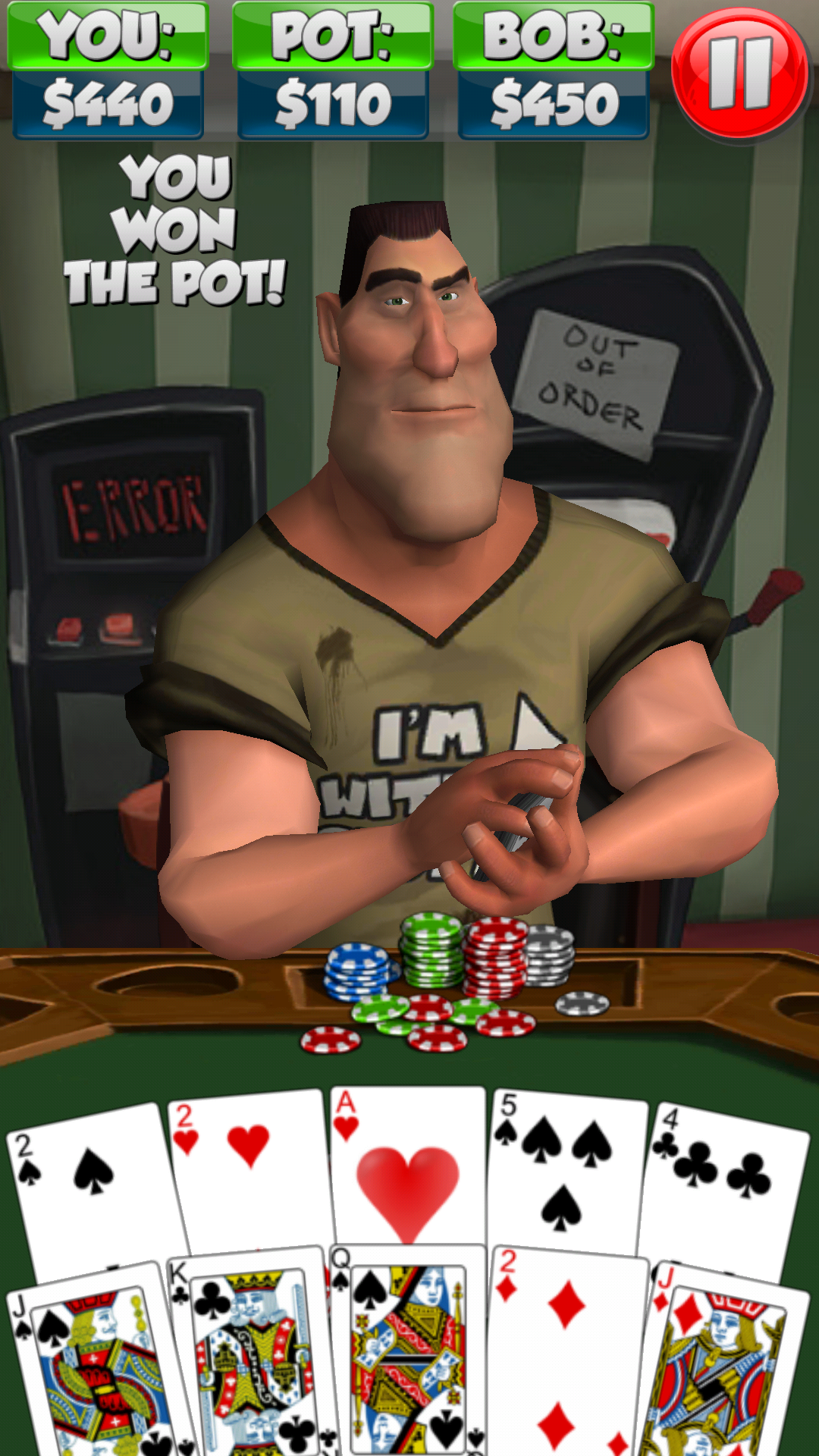 Скачать игру Poker With Bob для Андроид - APKMEN