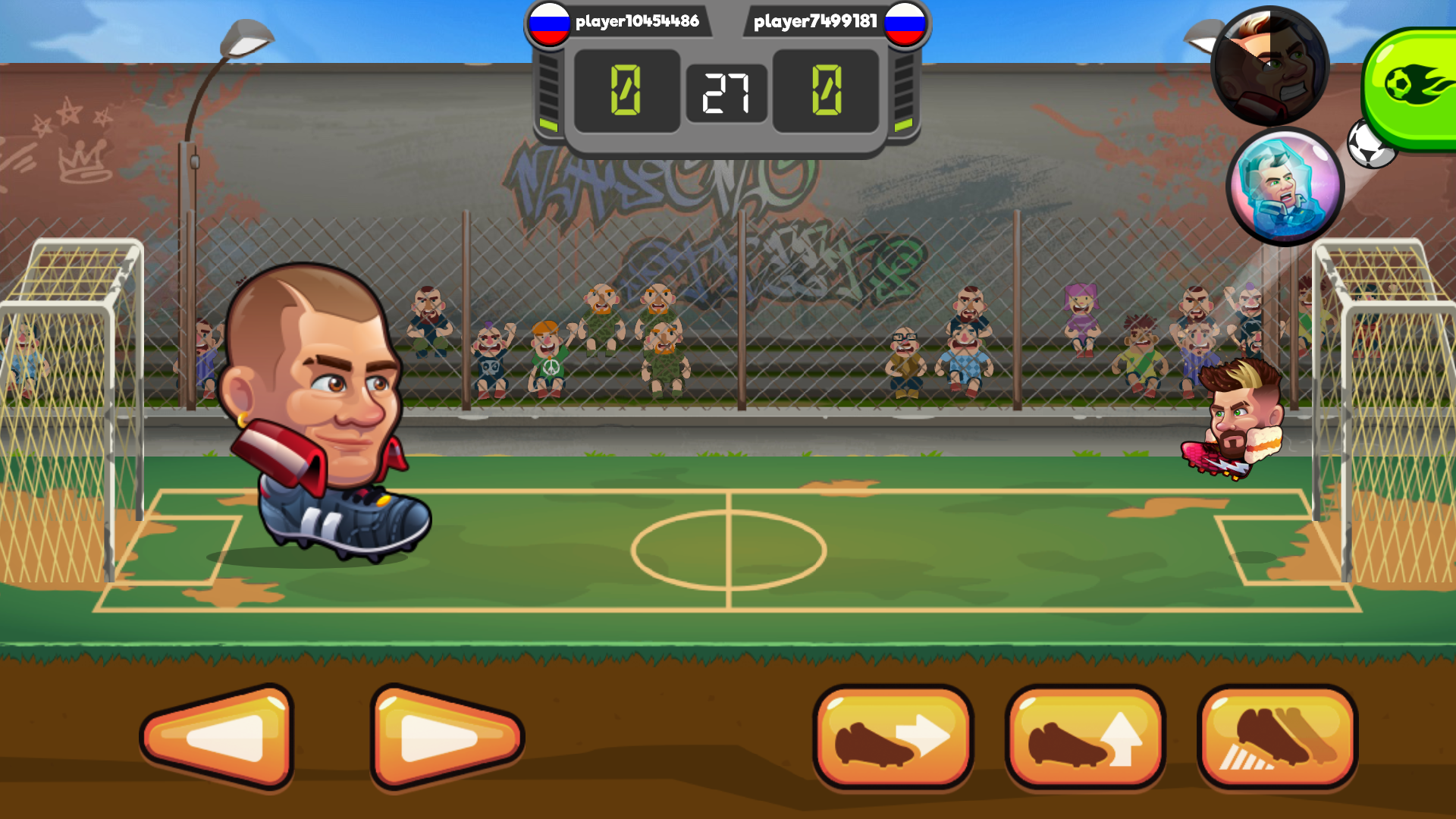 Head Ball 2 - это футбольная игра, между двумя игроками, которые будут пыта...
