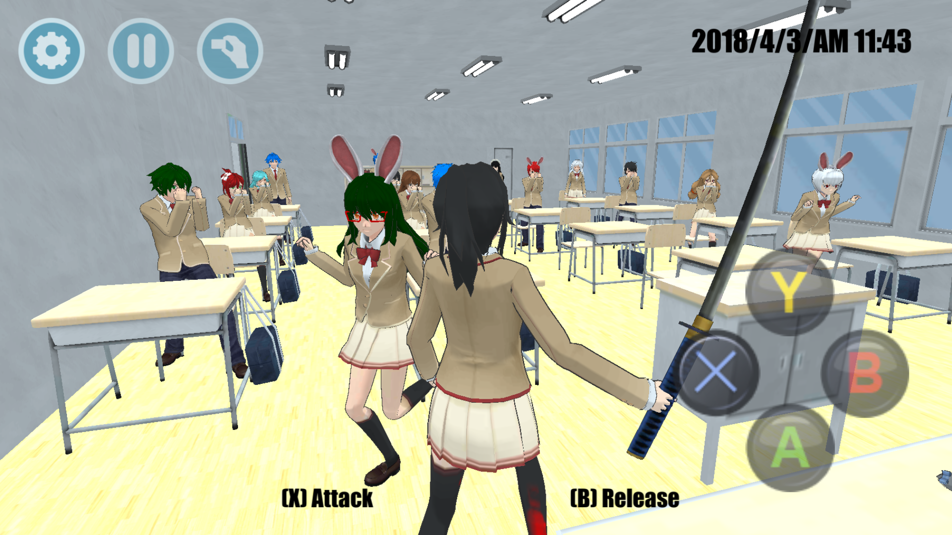 anime high school simulator 2018