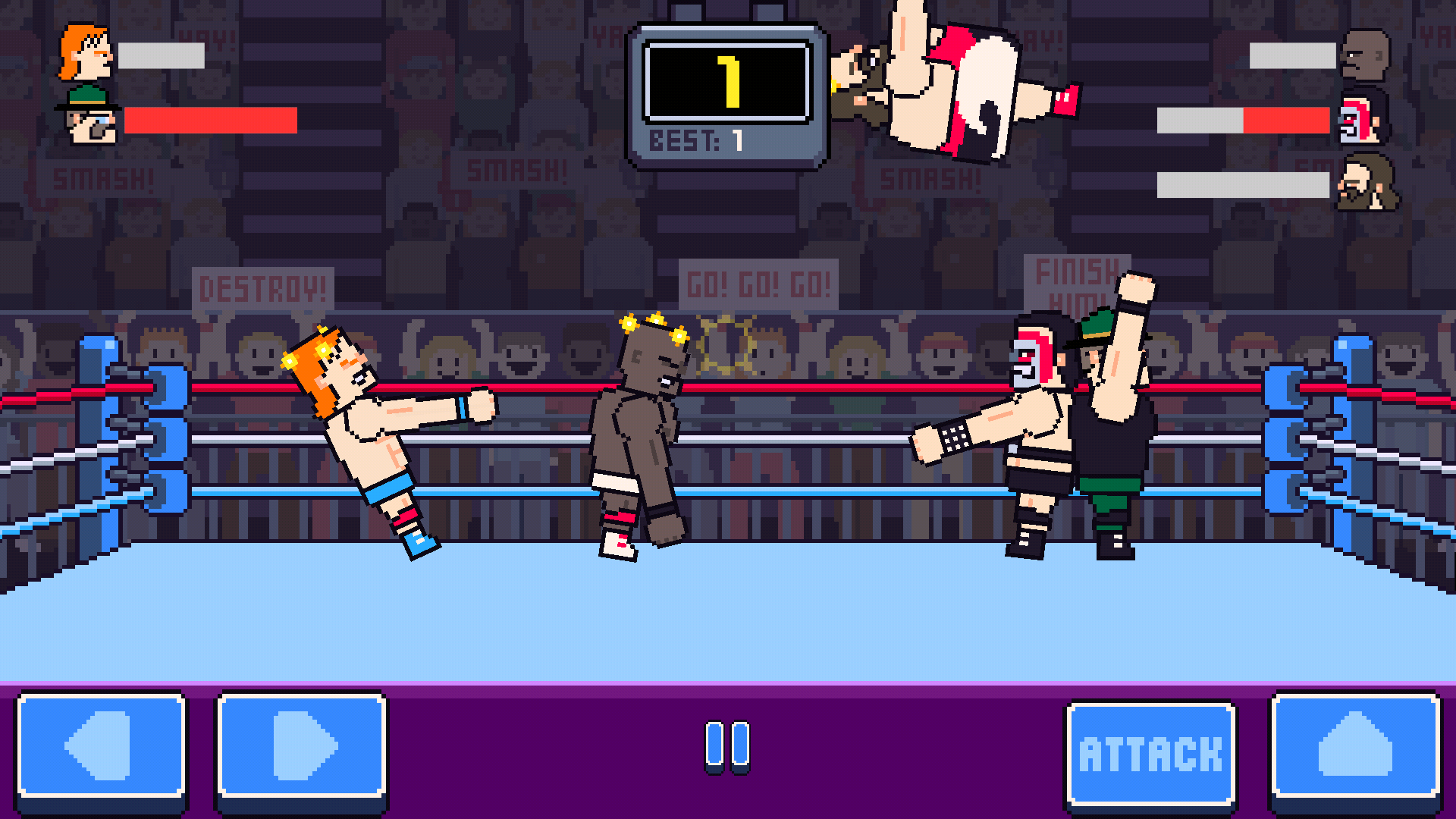 Скачать Игру Rowdy Wrestling На Андроид - APKMEN