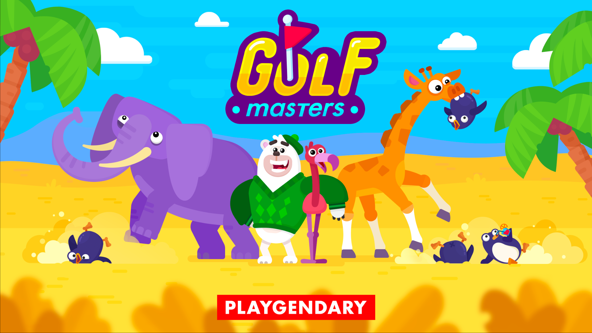 Скачать игру Golfmasters - Fun Golf Game на Android - APKMEN