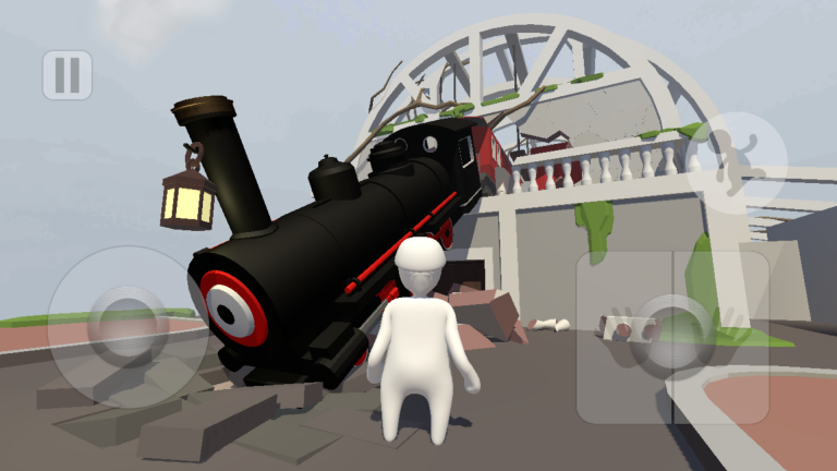 Human fall flat как играть вдвоем на одном компьютере