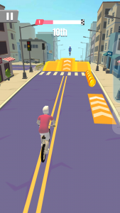 скачать Bike Rush игра на андроид от Ketchapp