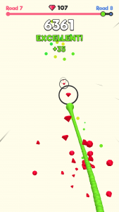 Slime Road скриншот из игры на Андроид