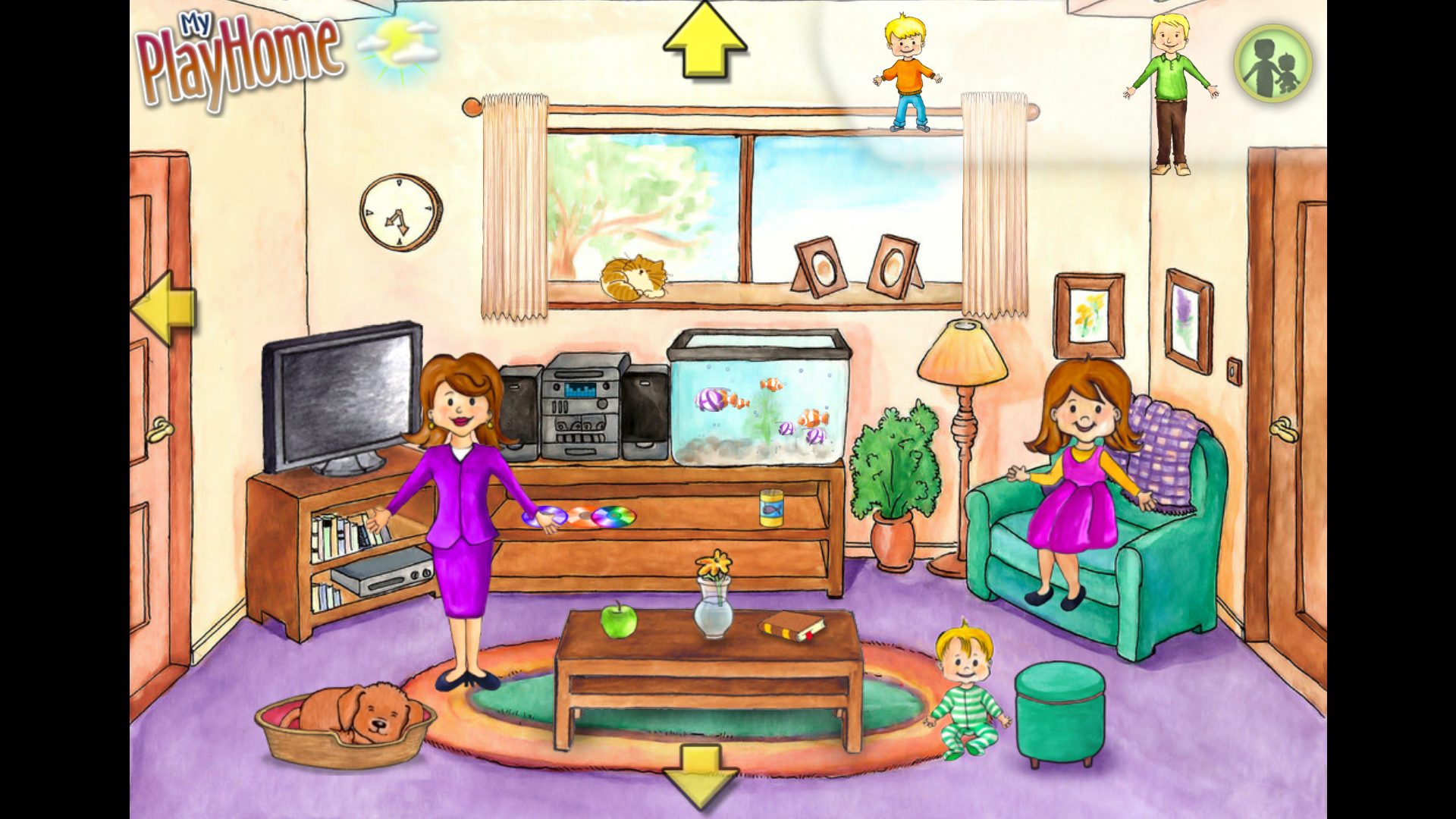 Скачать My PlayHome : Play Home Doll House на Android - APKMEN